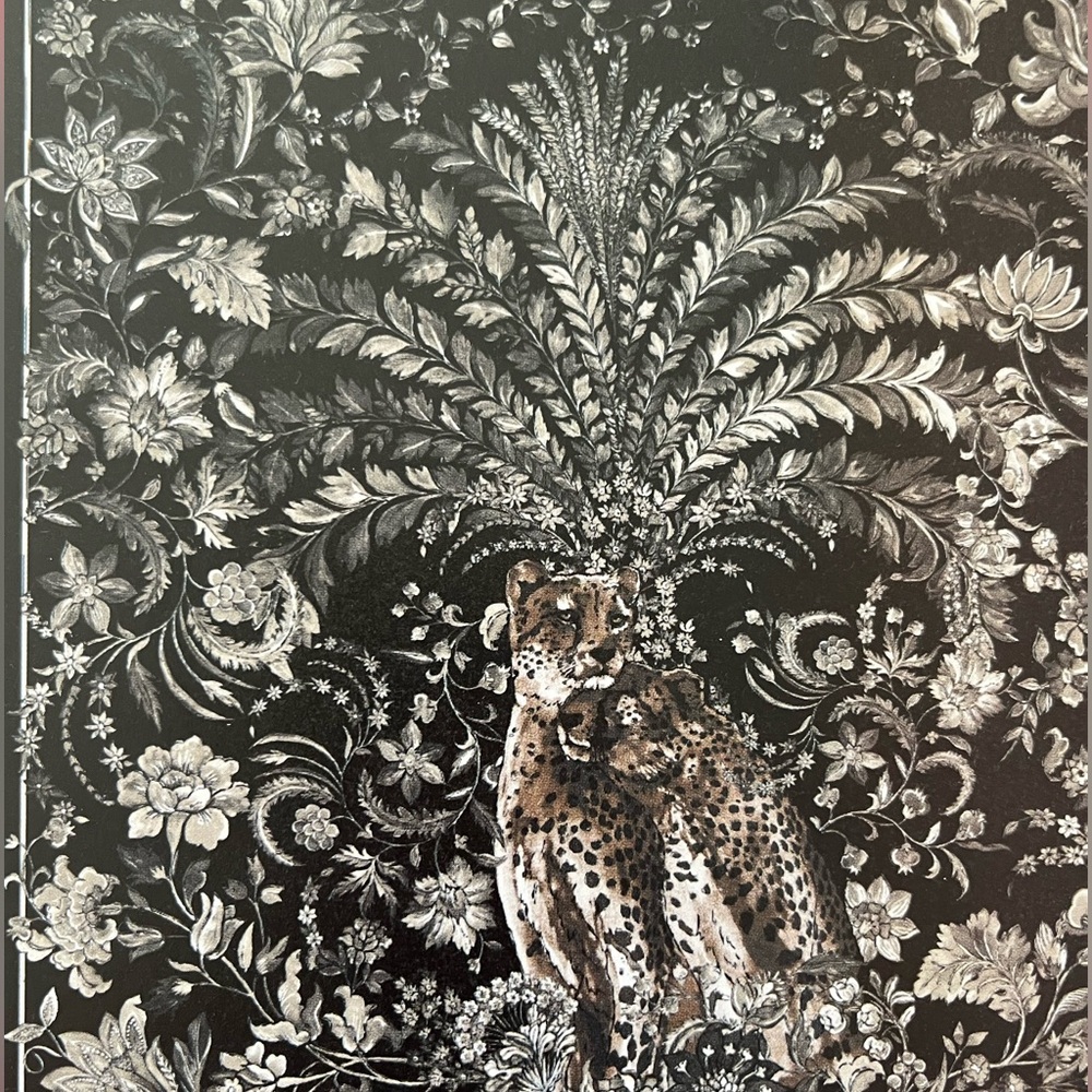 Salvatore Ferragamo animal floral jungle serigrafia puzzle